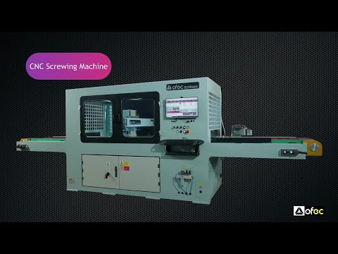 OFEC s.r.l. and OSAIcnc once again together to develop the new OFEC Screwer - CNC SCREWING MACHINE