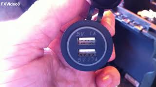 USB для  задних пассажиров Nissan Pathfinder R51