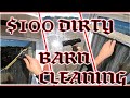 $100 EXTREMELY DIRTY BARN WINDOW CLEANING JOB |OVERVIEW EP.5