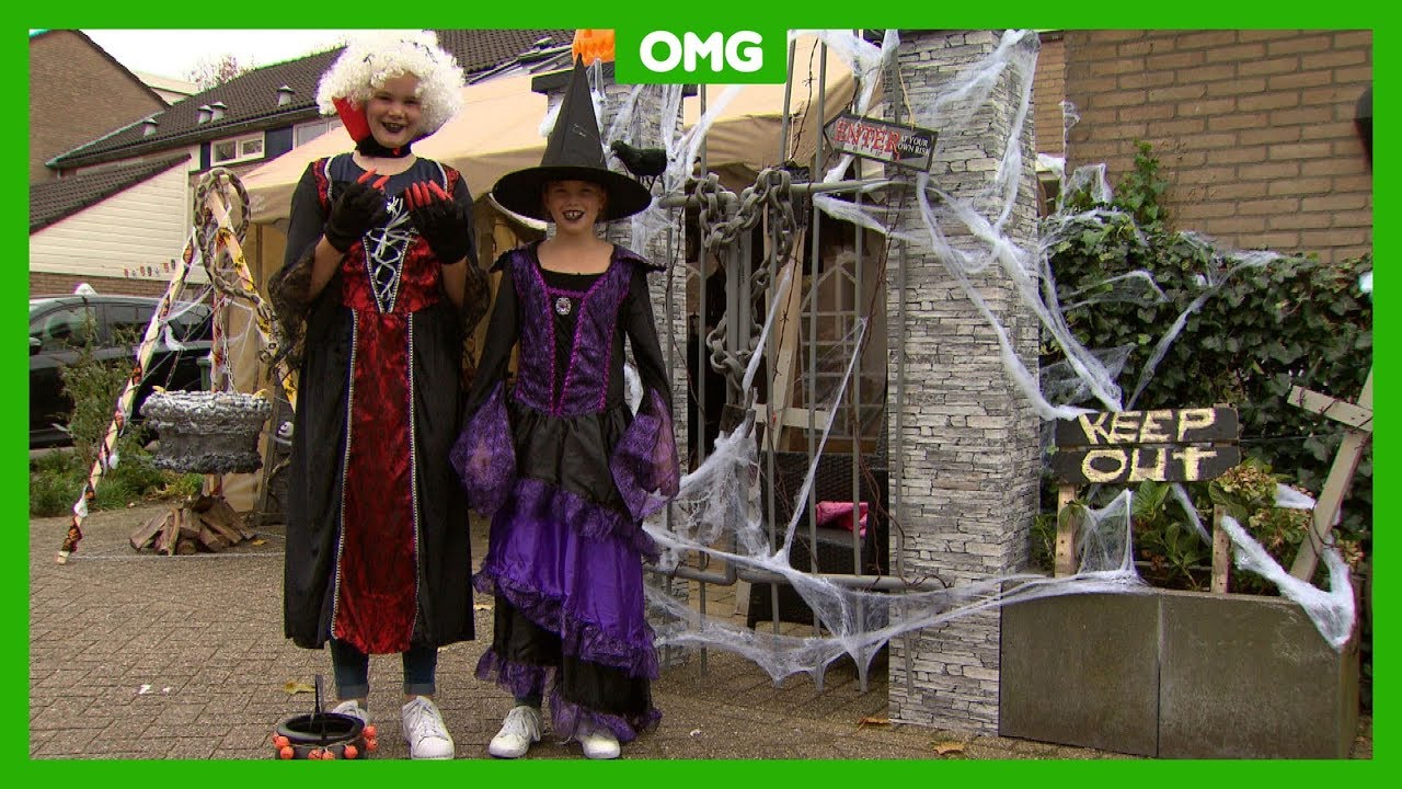 Deze hele buurt viert Halloween