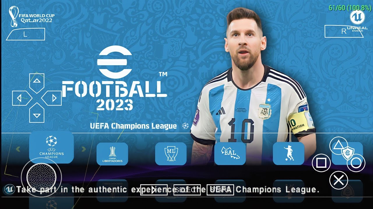 eFootball PES 2023 PPSSPP World Cup Qatar Update Squad & Kits Real Faces  Transfers 2023 + Camera PS5 