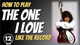 The One I Love - R.E.M. | Guitar lesson