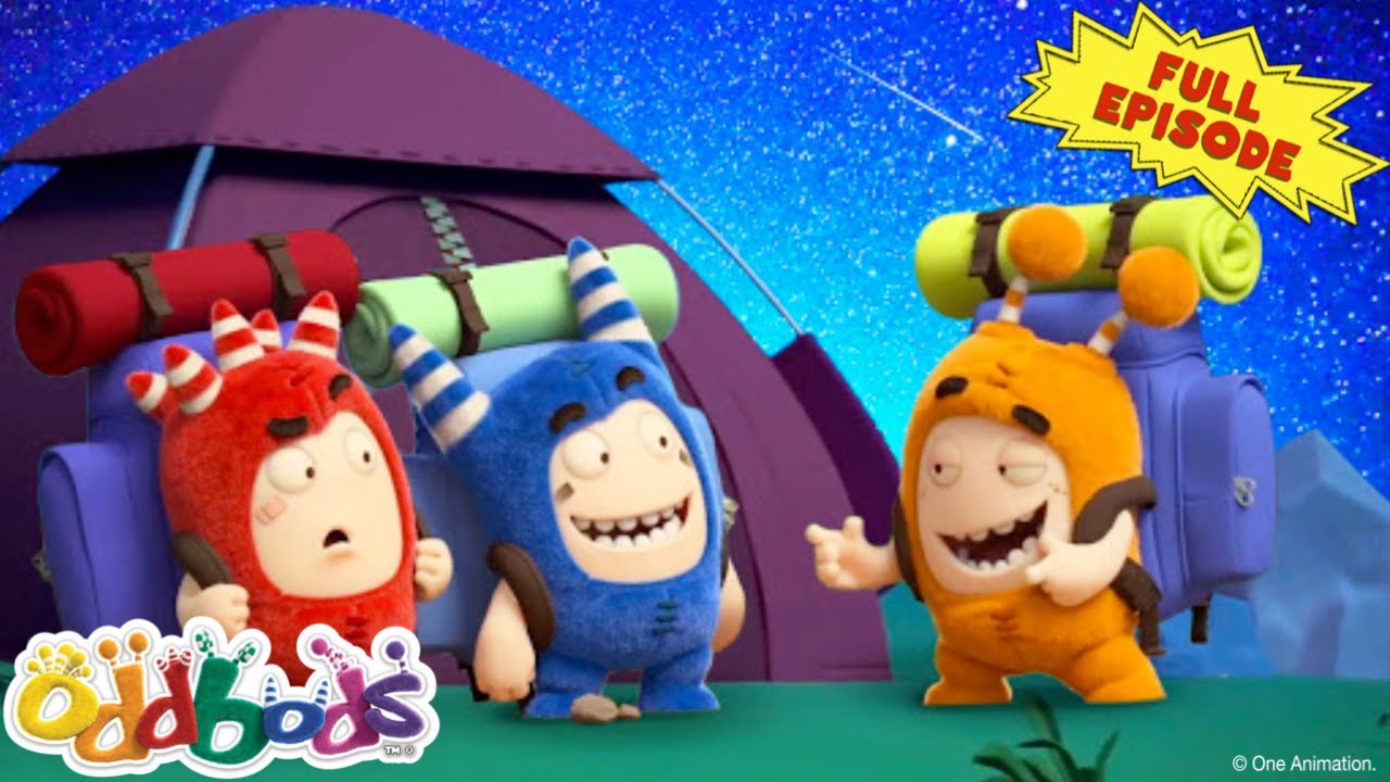 Oddbods | Camping Season Is Opened | EPISODE Lengkap | Kartun Lucu Untuk Anak Anak