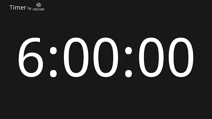 6 Hour Countup Timer