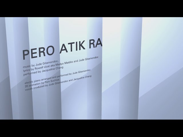 Jacky Chang - Pero Atik Ra (Official Lyric Video) class=