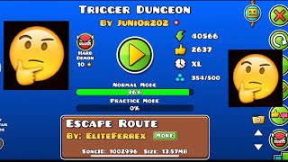 Something is very wrong about this geometry dash level…