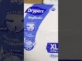 [New and Upgraded] Drypers DryPantz Baby Diaper M58/L48/XL42/XXL36 (4 packs)