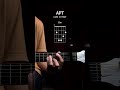 ROSÉ &amp; Bruno Mars - APT | Guitar Chord Tutorial