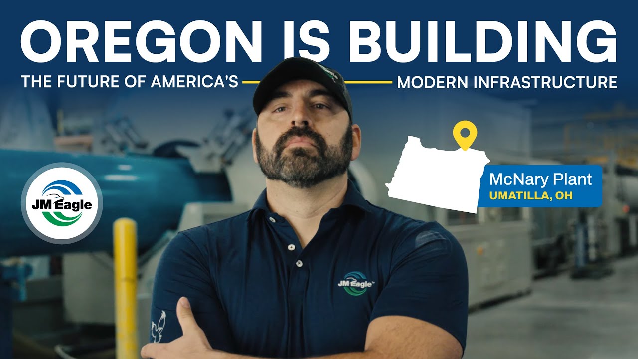 JM Eagle McNary Plant, in Umatilla, Oregon is building the future of America's Modern Infrastructure
