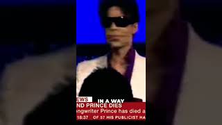 Prince has Died news reports from the day Prince passed away #prince #purplerain