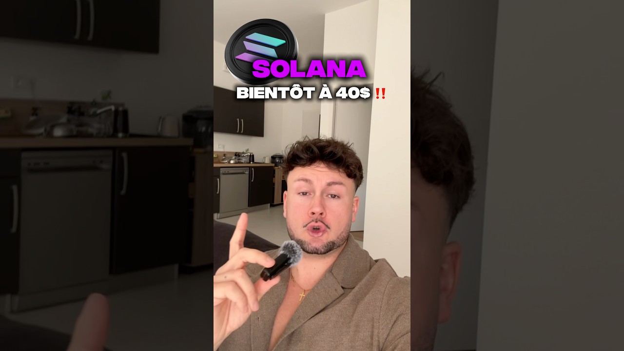 DANGER : SOLANA 40$  #solana #crypto #finance #bearish