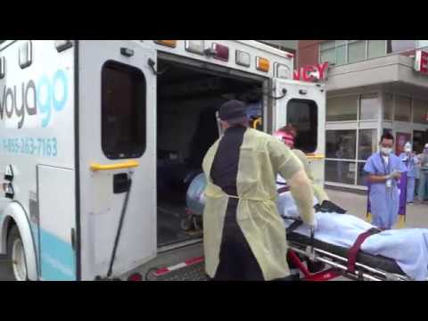 First COVID-19 Patient Leaving Mackenzie Health