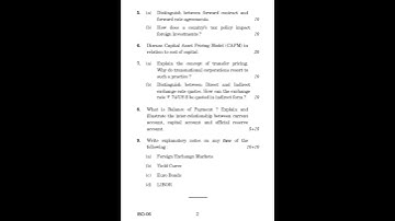 IBO - 06    December 2022 Question Paper