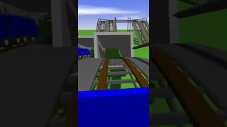 racing roller coaster (the grand national) #rollercoaster #amusementpark @coaster_dad@Digital2Dan