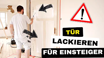 Kann man Zimmertüren einfach streichen?