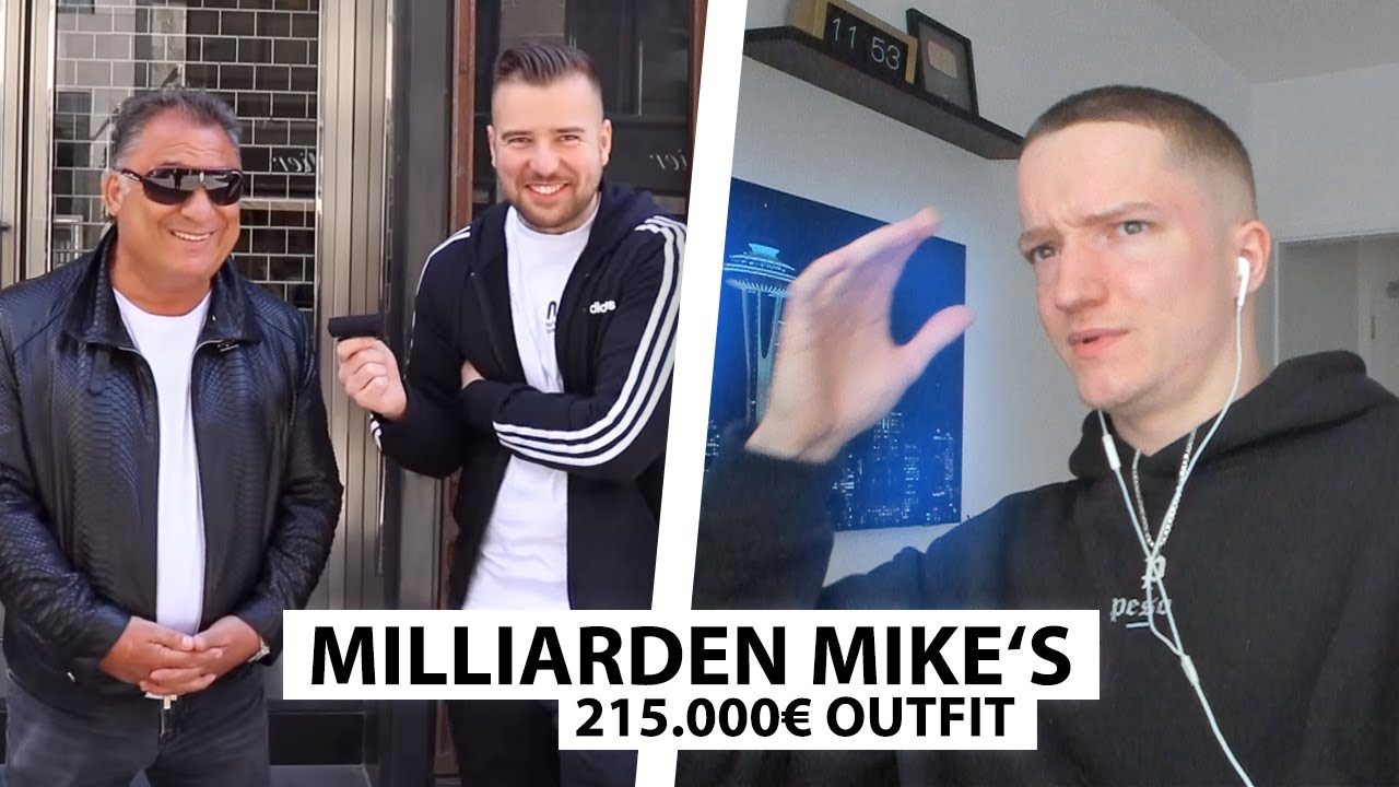 Justin reagiert auf Milliarden Mike's 215.000€ Outfit.. | Reaktion