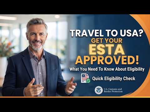 How to use ESTA for Eligibility to enter USA | CBP #ESTA #usa #australia #travel