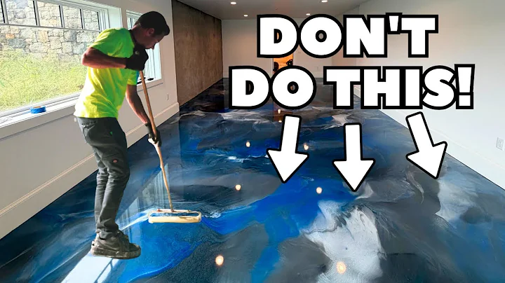 The 3 BIGGEST Mistakes that RUIN Metallic Epoxy