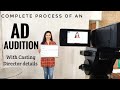 How to get selected for AD films | My Live Audition | Casting Director Details