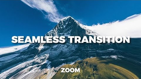 Seamless Transition Premiere Pro Templates