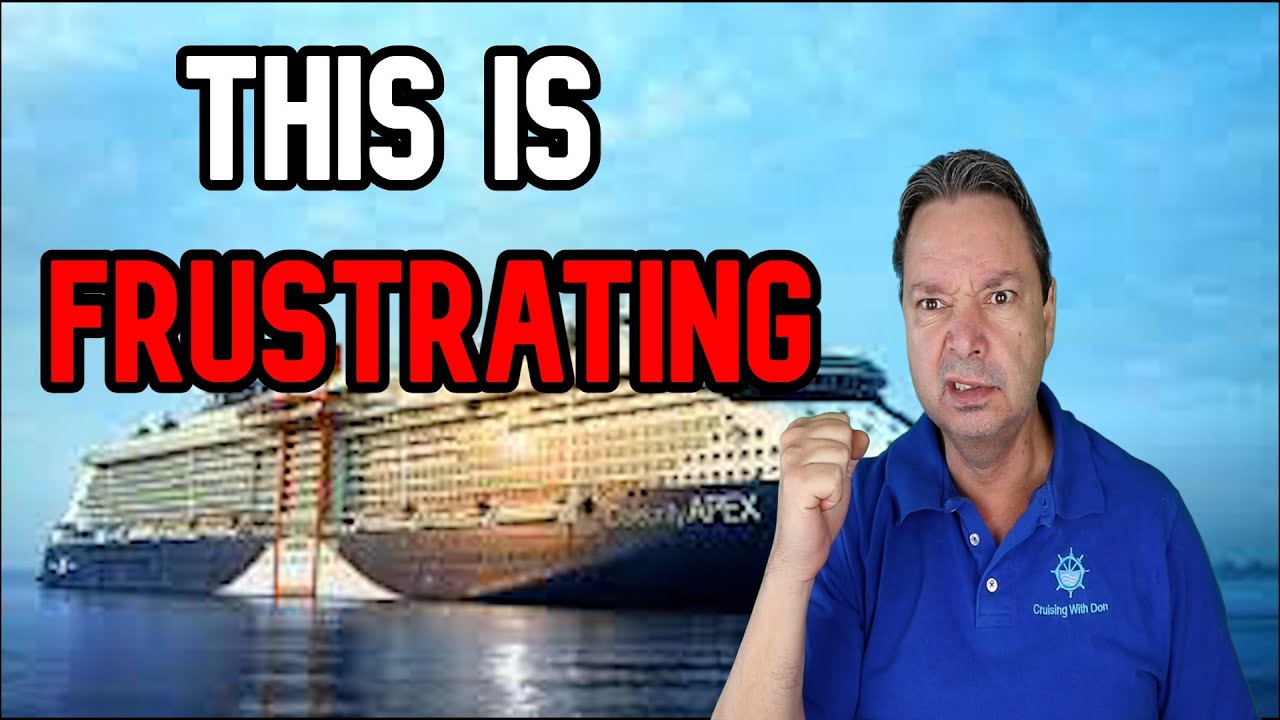 I'M NOT HAVING A GOOD CRUISE