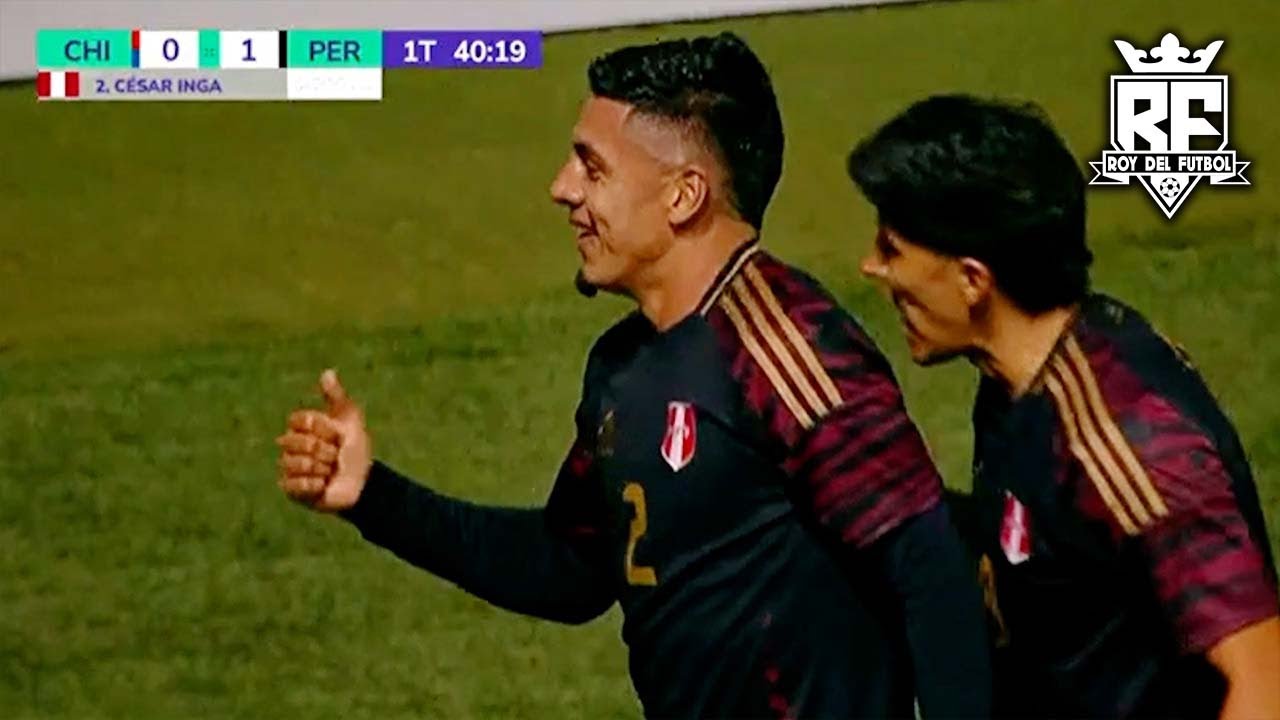 César Inga vs CHILE Mejores Jugadas