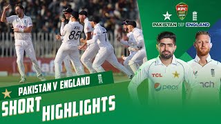 Short Highlights | Pakistan vs England | 1st Test Day 5 | PCB | MY1T