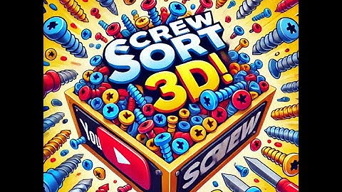 Screw Sort 3D | Fun and Relaxing Puzzle Game!