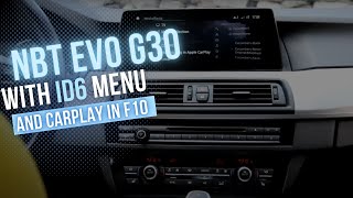 Nbt Evo G30 With Id6 Menu And Carplay In F10