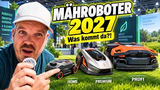 Neue Mähroboter 2027: Diese Modelle kommen jetzt! | GaLaBau 2026