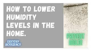 Reduce humidity in the home. Prevent mold and make your home more comfortable.