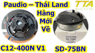 Treb Paudio 750 Neo, Bas C12-400N V1 có hàng