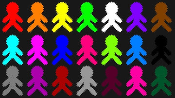 Stickman RTTB Run Race ASMR In Algodoo - Algicosathlon Day 53