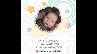 Undangan Aqiqah Digital