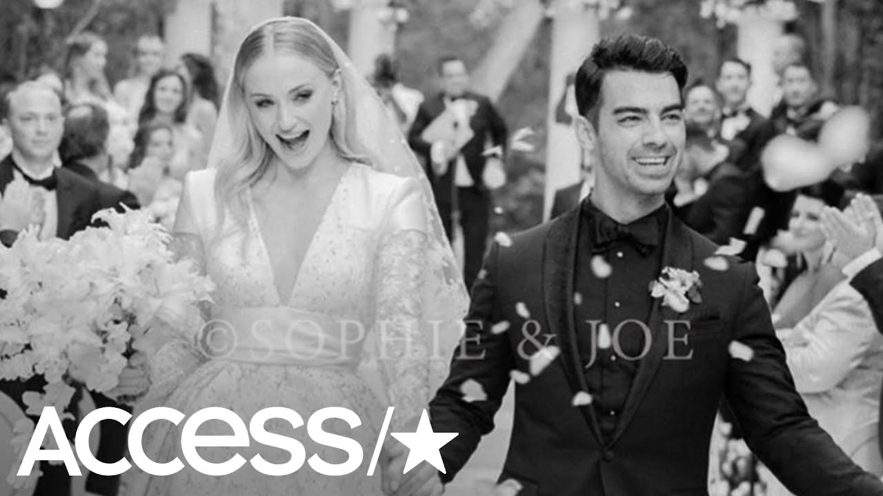 Everything You Need To Know About Sophie Turner’s Louis Vuitton Wedding Dress - YouTube