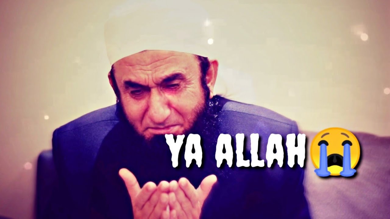 Very Emotional 😭 Crying Dua By Maulana Tariq Jameel Saab ...