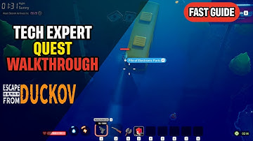 Tech Expert Quest Volledige Gids Escape From Duckov Walkthrough