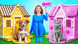 Construimos Habitaciones Secretas para Mascotas | Desafíos Divertidos de Multi DO Smile