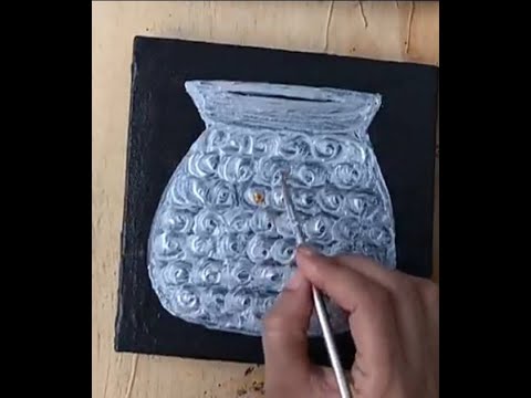 Vídeo: Pots pintar sobre llenços?