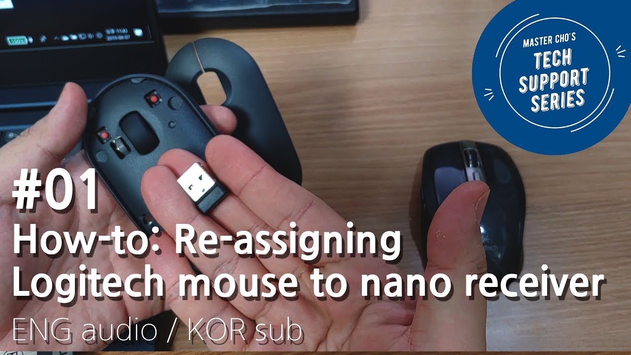  Update #01 Re-assigning Logitech mouse to original nano receiver