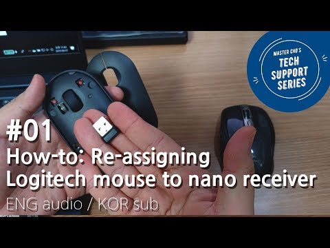 #01 Re-assigning Logitech mouse to original nano receiver