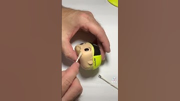 Shaving A Funko Pop #funkopop #custom #customfigure #diy #maker #tutorial #art #howto