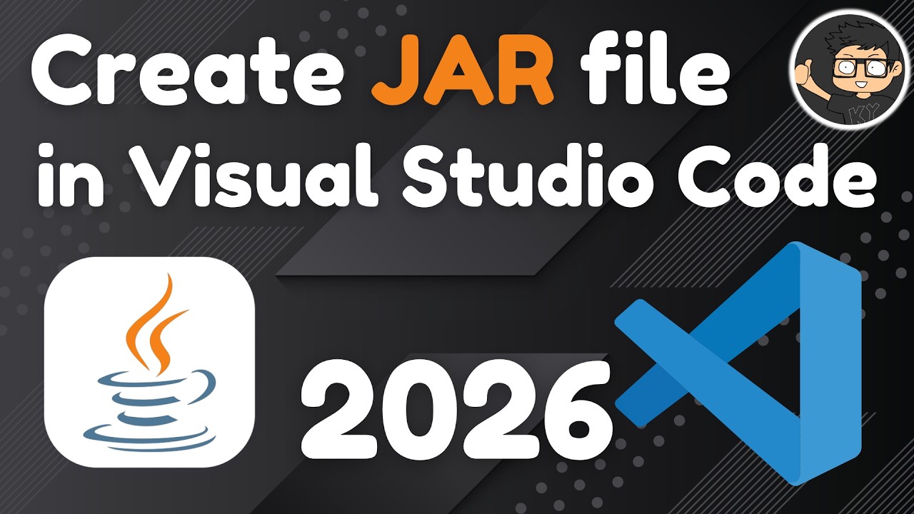 Create Java Executable Jar File in VS Code - YouTube