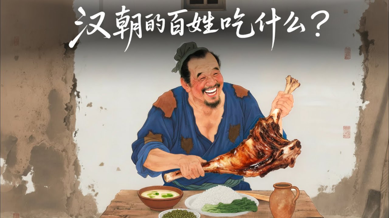 在那个没有科技与狠活的年代，汉朝百姓的一日三餐吃什么？｜助眠历史故事