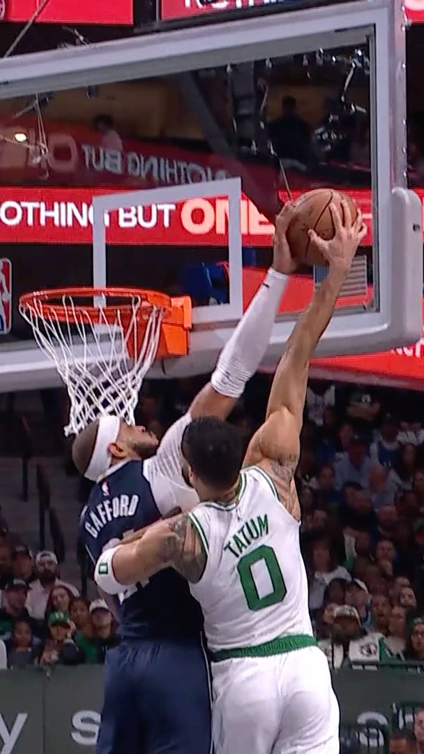 Gafford with the BIG TIME REJECTION!