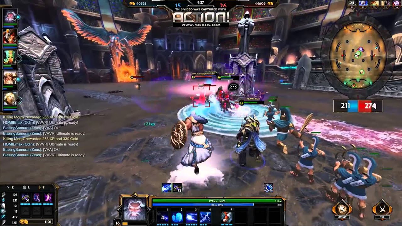 Smite Zeus Arena 1 - YouTube
