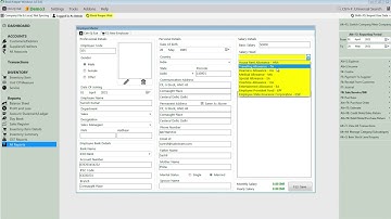 Payroll In Book Keeper Windows | How to Create Employees | Salary Head | Advance Salary [ENG]