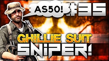 CoD MW3: AS50 ANNiLHATES! - "Ghillie Suit SNiPER!" #35 (Call of Duty Modern Warfare 3 Gameplay)