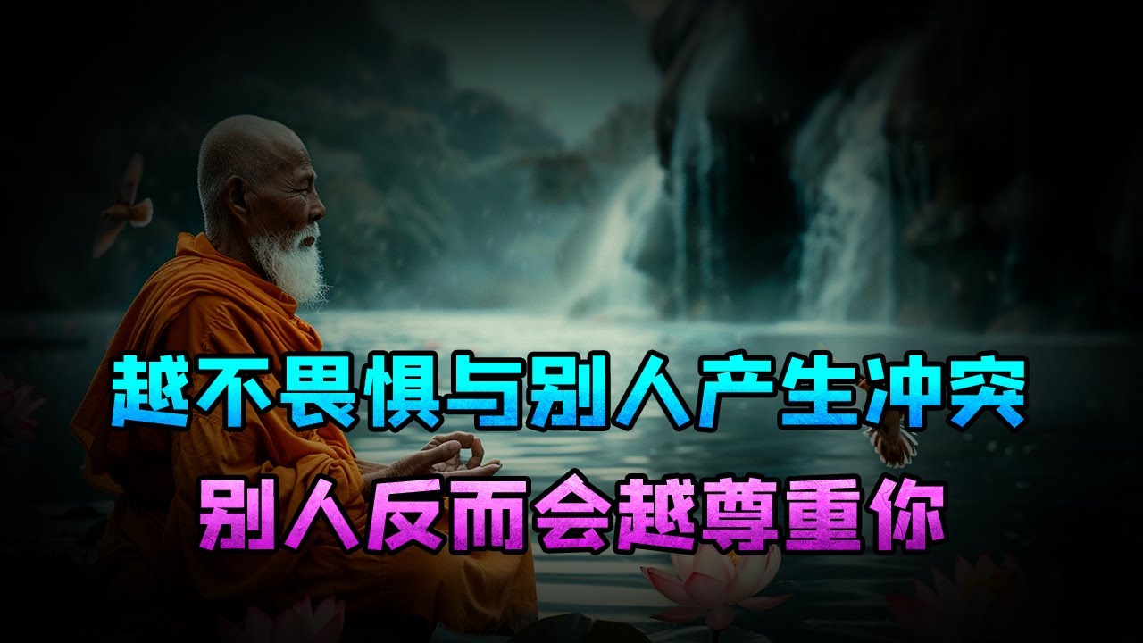 越不畏惧与别人产生冲突,别人反而会越尊重你 - YouTube