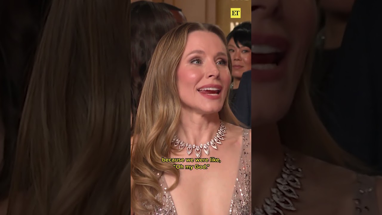 #kristenbell reacts to rumored salary for #frozen films at the #actorsawards